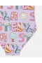  Plavky s potiskem nápisu Stella McCartney fialové | Dětské plavky