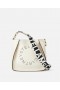  Stella McCartney - crossbody kabelka s logem - bílá | Dámské Stella Icons