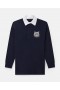  Stella McCartney Sweatshirtkjole med broderi fra Cat i dyb marineblå | Dame Sweatshirts og T-shirts