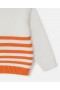  Stella McCartney Kattegrafik Broderet Sweater Cremefarvet | Børnesweatshirts og T-shirts