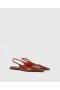  Stella McCartney Elsa Slingback Flats Brune | Dame Flade Sko