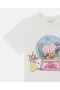  Stella McCartney Fairies Print Crewneck T-shirt Hvid | Børne T-shirts og Toppe