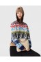  Stella McCartney Fairisle Crewneck Sweater Flerfarvet | Dame Strikvarer