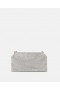  Stella McCartney Falabella Crystal Mesh Skuldertaske Metallisk Sølv | Kvinder Den Ikoniske Falabella