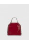  Stella Mccartney Falabella Tiny Tote Crinkled Patent Bag Bordeaux | Dame Stella Icons