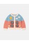  Stella McCartney Farmyard Appliqué Strikket Cardigan Flerfarvet | Børn Baby Piger