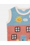  Stella McCartney Farmyard Appliqué Strikket Sweatervest Flerfarvet | Børnetrøjer og Cardigans