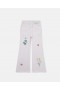  Stella McCartney Jeans med blomsterbroderi i lilla | Børnebukser og shorts