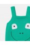  Stella McCartney Frøgrafik Broderet Romper Grøn | Børn Baby Drenge