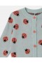  Stella McCartney Ladybird Strikket Cardigan med Rund Hals Grøn | Børn Baby Piger