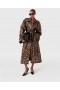  Stella McCartney Leopard Trenchcoat med Bælte og Leopardprint | Damefrakker og Jakker