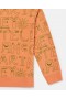  Stella McCartney sweatshirt med bogstaver, orange | Børne t-shirts og sweatshirts
