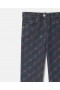 Stella McCartney Logo Mønster Denim Jeans Grå | Børnebukser & Shorts
