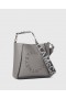  Stella McCartney Logo Square Crossbody Taske Røggrå | Dame Crossbody Tasker