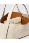  Stella McCartney Logo Tote Bag Hvid | Dame Stella Icons