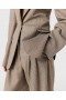 Stella McCartney Oversized Houndstooth Enkeltradet Blazer Brun | Damefrakker Og Jakker