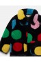  Stella McCartney Polkaprikket Fluffy Frakke Flerfarvet | Børneovertøj