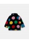  Stella McCartney Polkaprikket Fluffy Frakke Flerfarvet | Børneovertøj