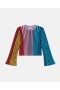  Stella McCartney Regnbuestribet Flared Top Flerfarvet | Børnetrøjer og Cardigans