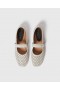 Stella McCartney Ryder Perforerede Ballerinaer Beige | Dame Flade Sko