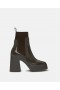  Stella McCartney Skyla Støvler med Hæle Brune | Damestøvler