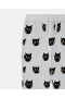  Stella McCartney Joggingbukser med Spooky Cat-mønster i Grå | Børnebukser og Shorts