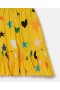 Stella McCartney Stjerneprint Lagdelt Nederdel Gul | Børnebukser & Shorts