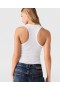  Stella McCartney Star Tanktop Ren Hvid | Dame Sweatshirts Og T-shirts