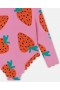  Stella McCartney Strawberry Print Langærmet Badedragt Pink | Børne Badetøj