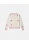  Stella McCartney Toadstool Strikket Cardigan Med Rund Hals Hvid | Børnetrøjer & Cardigans