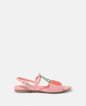  Stella McCartney Cherry Print Sandaler Pink | Børnesko Og Tilbehør