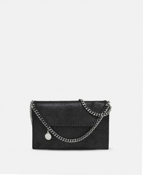  Stella McCartney Falabella pung crossbody taske sort | Dame Stella Icons