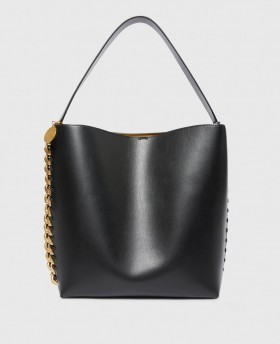  Stella McCartney Frayme Tote Bag Sort | Dame Skuldertasker