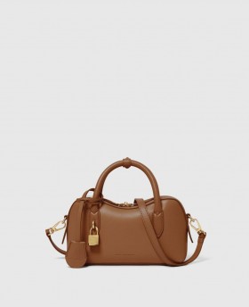  Stella McCartney Stella Ryder Crossbody-taske Brandy | Mini-tasker og clutches til kvinder
