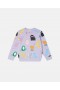  Stella McCartney Cats Print Sweatshirt Paars | Kinder T-shirts en tops