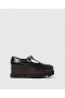  Stella Mccartney Elyse T-bar Platform Mary Janes Zwart | Dames Wedges