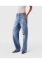  Stella Mccartney Falabella Hips Straight-leg Jeans Blauw | Dames Denim