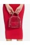  Stella Mccartney Falabella Mesh Tiny Tote Lipstick Rood | Vrouwen Stella Icons