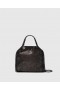  Stella Mccartney Falabella Tiny Tote Bag Donkergrijs Metallic | Dames Minitassen en Clutches