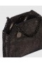  Stella Mccartney Falabella Tiny Tote Bag Donkergrijs Metallic | Dames Minitassen en Clutches