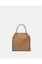  Stella Mccartney Falabella Tiny Tote Bag Pecan Brown | Dames Stella Icons