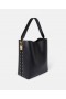  Stella Mccartney Frayme Whipstitch Tote Bag Midnight Black | Damestassen met handgreep