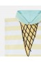  Stella Mccartney Ice Cream Graphic Handdoekjurk Blauw/groen | Kinderaccessoires