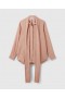  Stella Mccartney Loodvrij Kristal Strik Shirt Dusty Rose Pink | Dames Shirts en Tops