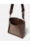 Stella Mccartney Logo Square Crossbody Bag Chocoladebruin | Dames Crossbodytassen