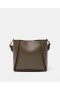  Stella Mccartney Logo Square Crossbody Bag Chocoladebruin | Dames Crossbodytassen