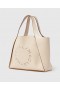  Stella Mccartney Logo Tote Bag Wit | Dames Stella Icons