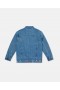  Stella Mccartney Moniker geborduurd denimjack blauw | Kinderkleding