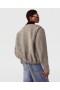  Stella Mccartney Oversized Tweed Bomberjack Beige Tweed | Dames Jassen En Jacks