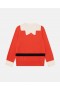 Stella Mccartney Santa's Elf gebreide trui rood | Kindertruien en vesten
